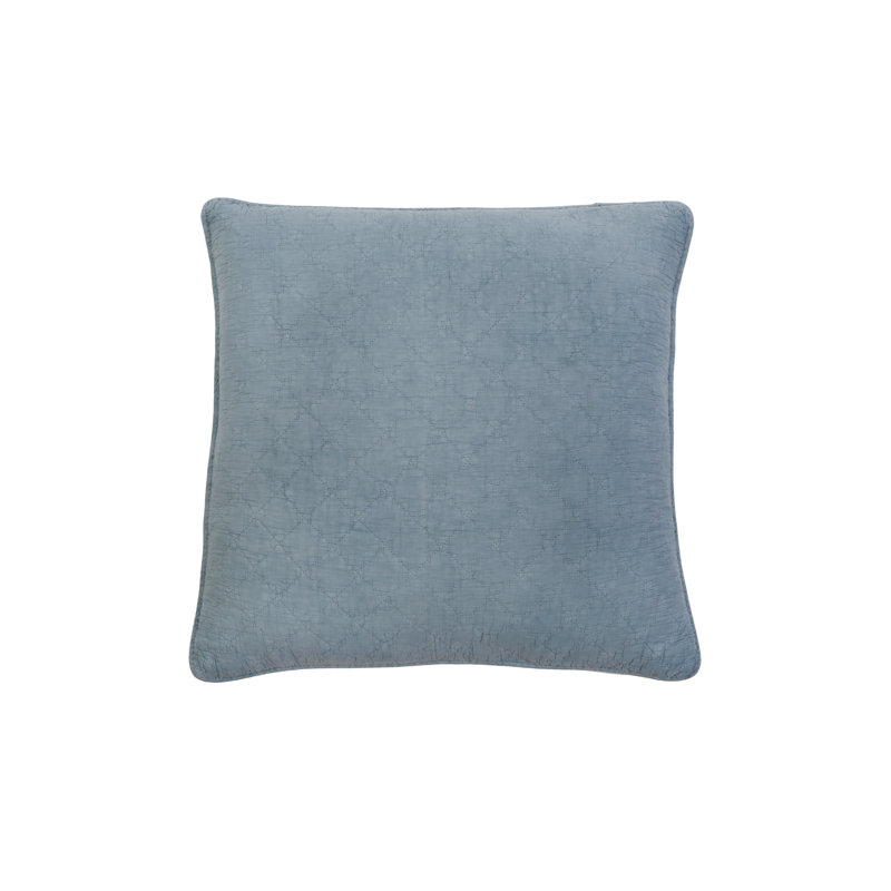 Huntington Cotton Sham, Dusty Blue