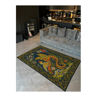 Tapis noir Mosso