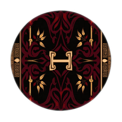 Golden Garland Indoor And Outdoor Area Rug