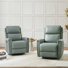 Ramus 30.31'' Wide Genuine Leather Swivel Rocker Recliner Set of 2