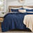 Bedsure 100% Cotton Waffle Comforter Set-106246765-106246770