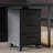 Black Rectangular Solid Wood Writing desk with drawers desk-216110704