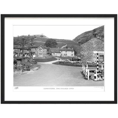 Conistone, The Village C1955 - Single Picture Frame Print