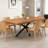 55''-70.9'' Extendable Dining Table - Hidden Storage, Farmhouse Style Space Saver, Seats 4-8 People For Dining Room/ Kitchen/ Office-487060106