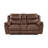 Sadarius Polyester Fabric Console Loveseat with Power Footrest-410499798