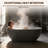 59" Matte Gray Freestanding Solid Surface Bathtub-124971908