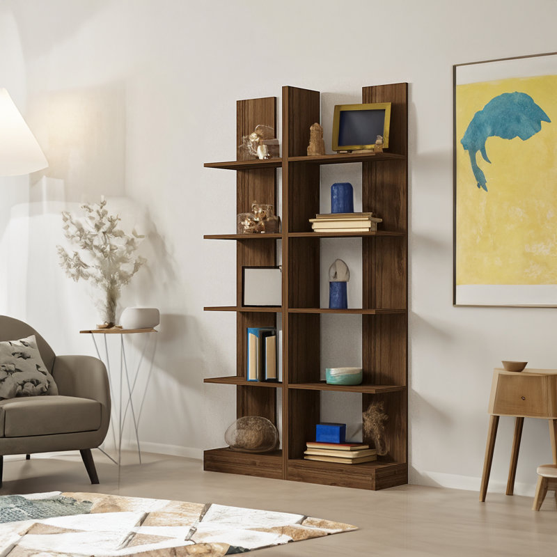 73.6" H x 39.4" W Standard & Flexible Bookcase