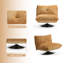 Fauteuil d'appoint pivotant large 31,5 po Prattsburgh-816835774