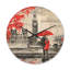 Horloge murale Couples Walking in London-63618572