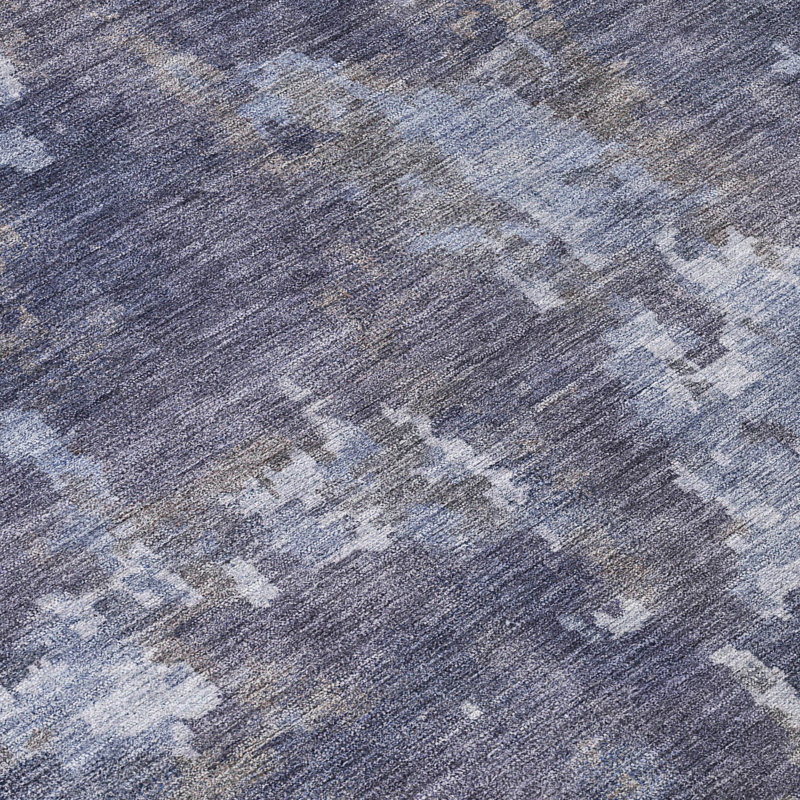 Machine Washable Indoor/Outdoor Chantille ACN2361 Casual Rug, Rectangle 5' x 7'6"