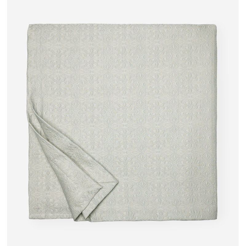 Veroli Cotton Coverlet, King Coverlet, Ice