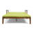 Patio Double Chaise Lounge With Cushion-389457410
