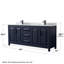 Daria 80'' W Double Vanity-97905711-97905716