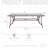 Rectangular Outdoor Dining Table Yes , 84.12 " W 39.83 " D