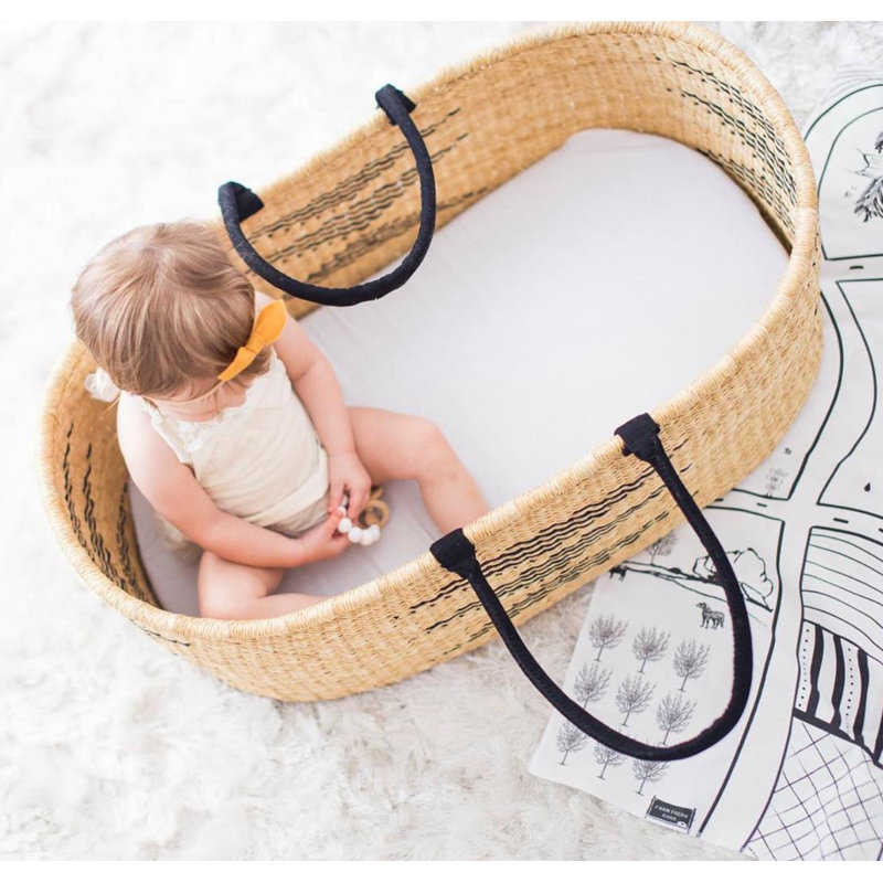 Moses Baskets with Bedding, Midnight Diamond