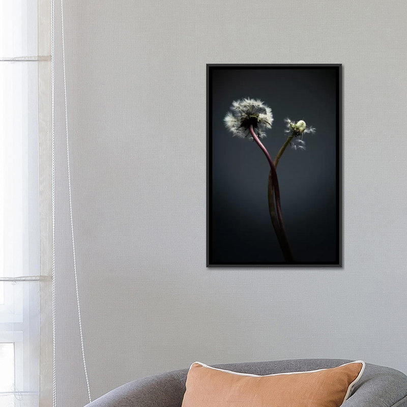 «Tw torsé», impression sur toile, H 26 po x l 18 po x P 1,5 po, Toile avec cadre noir, Pas de tapis
