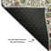 Premium Machine Washable Ducote AMF1132 Global Rug