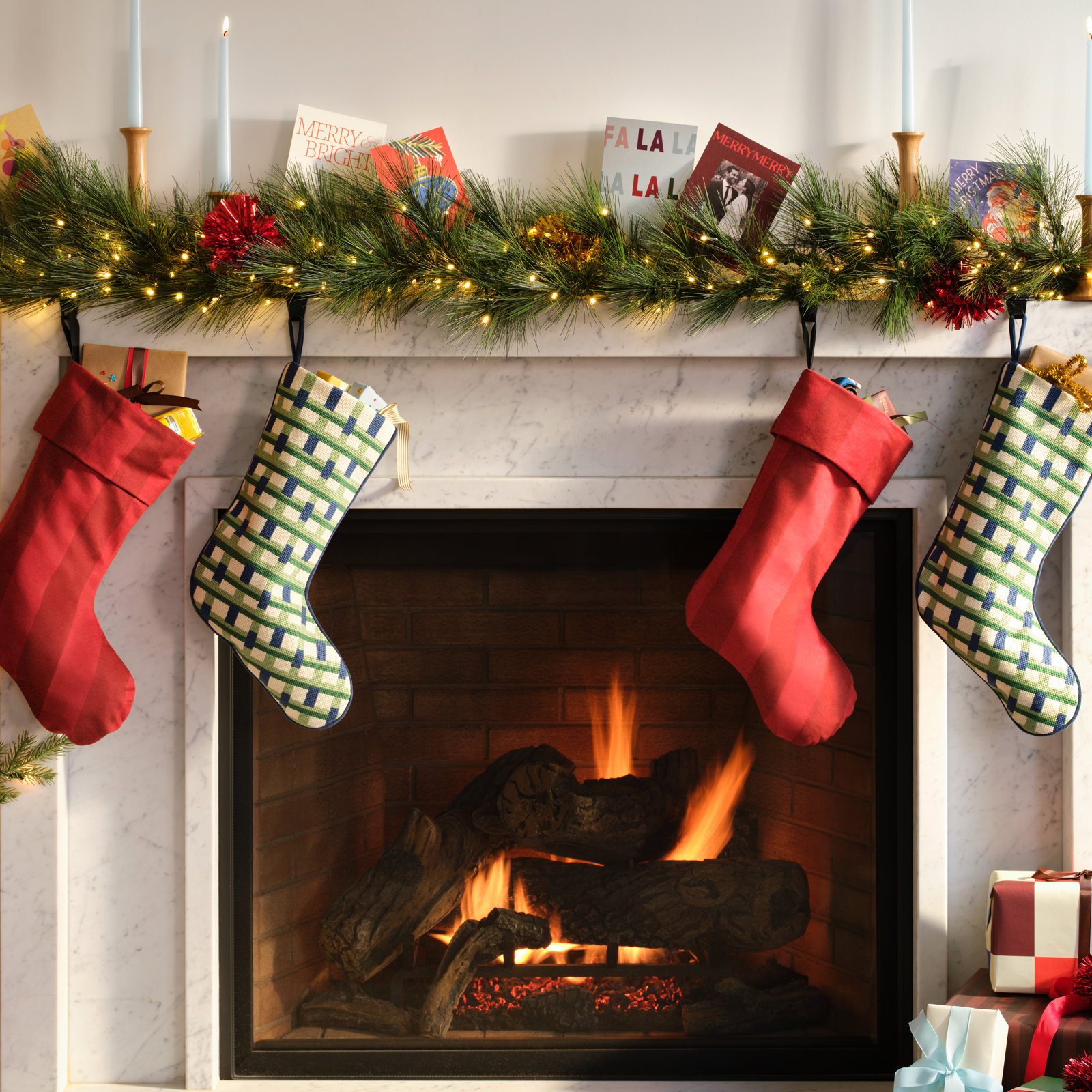 Abstract Needlepoint Stockings Needlepoint Stocking