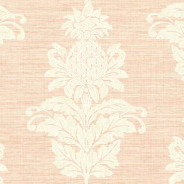 Ashford Toiles Seasons Toile 27' x 27 scenic Roll Wallpaper Color: Navy/Off-White