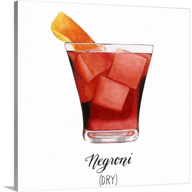 Classic Happy Hour IV - reproduction d'art sur toile, Toile tendue, H 20 po x l 20 po x P 1,25 po
