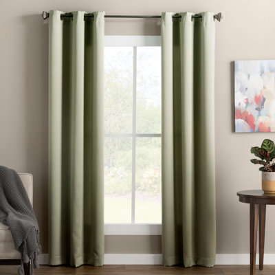 Wayfair Basics® Alianna Thermal Energy Saving Grommet Curtain Panel