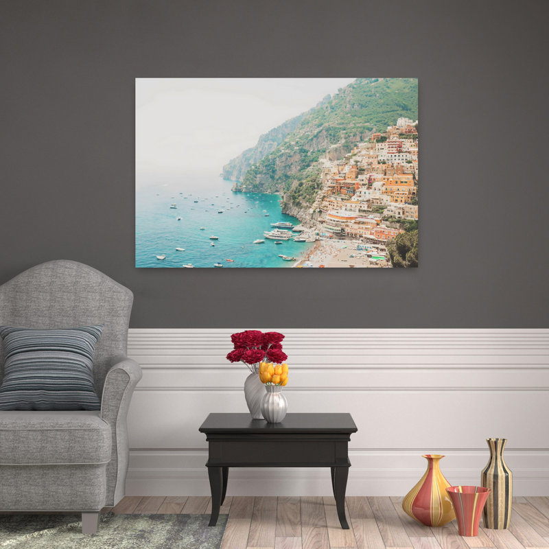 Art mural Amalfi Coast, 32" H x 48" W