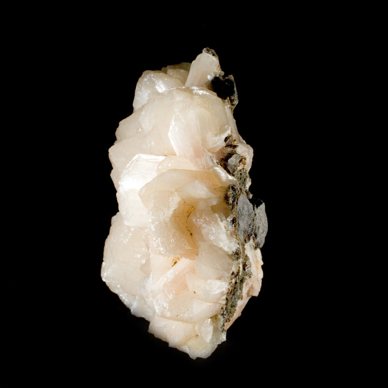Stilbite pêche lustrée