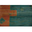 Tapis traditionnel vibrant Gabbeh 4 x 6 avec motifs d'animaux tribaux