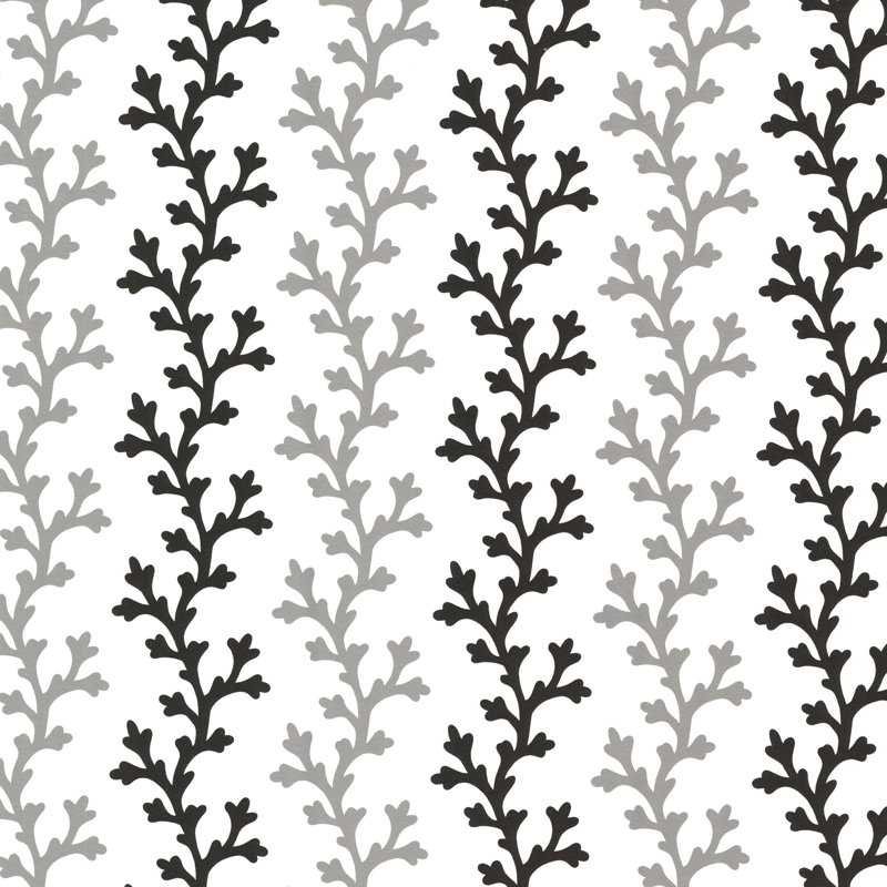 Rouleau de papier peint L 33 pi x l 20,5 po Moreno Ocean, Noir