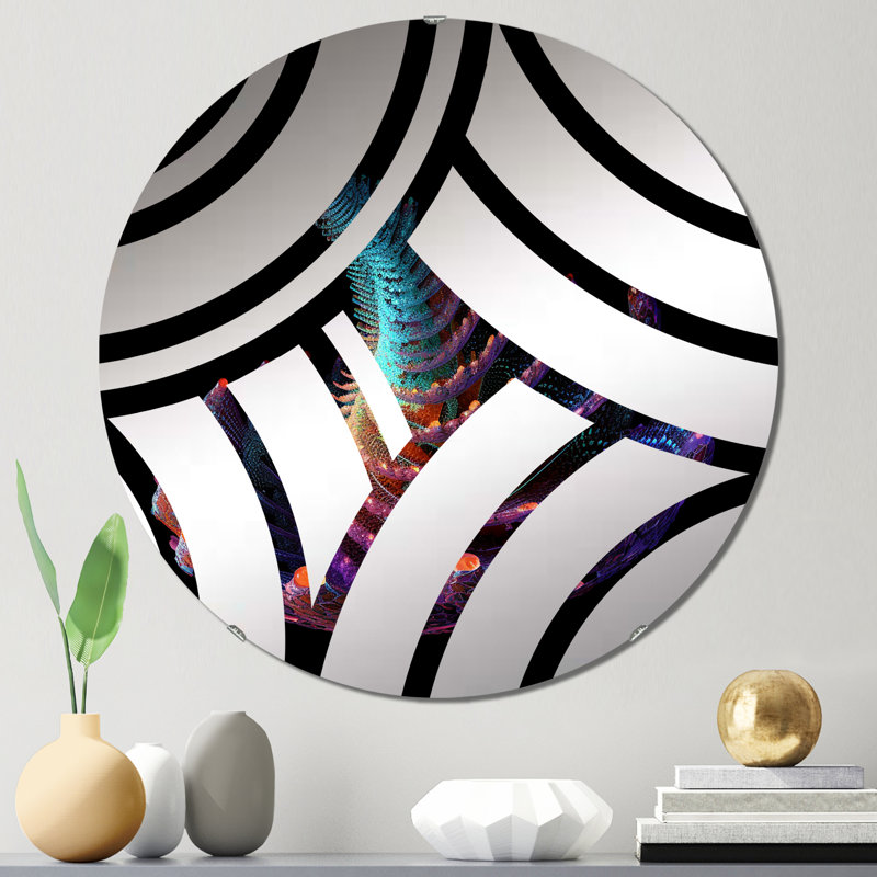 Miroir décoratif Gaidos, 23,6 po x 23,6 po