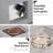 Square Propane Smokeless Fire Pit Table with Hidden Fuel Tank