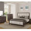 Miroir brun antique