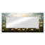 Countryside Roses Flowers Field II - Floral Wall Mirror Art - Printed On Metal-1903677679