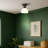 Bales Glass Semi Flush Mount-609290257-605420228