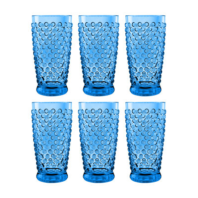 Hobnail Acrylic Drinking Glasses