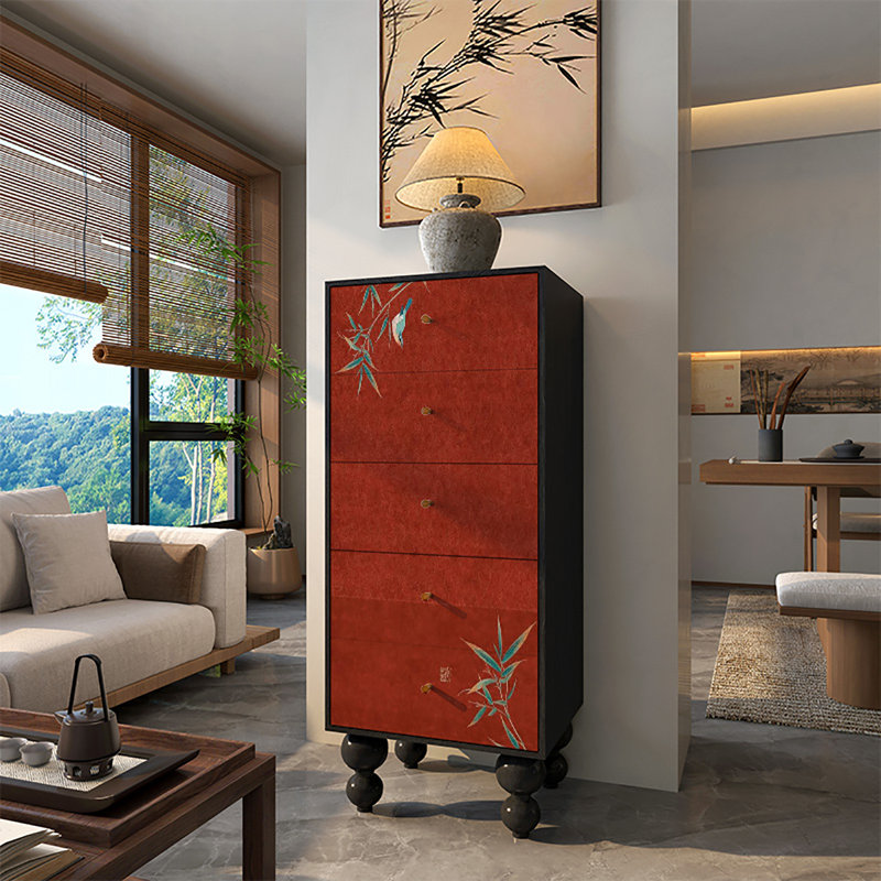 Armoire de rangement de salon à tiroirs simples
