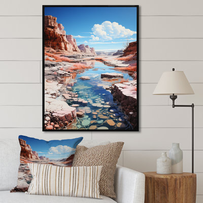 Paysage de Kawaii très sur toile