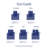 REST Evercool® 4-Piece Cooling Sheet Set – Award Winning, Breathable Moisture-Wicking Bed Sheets with Ionic+ Self-Cleaning Fabric, Ultra-Soft & Deep Pocket Fitted Sheet for Hot Sleepers, Machine Washable-110352424-110352419