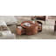 Table basse rotative Burl