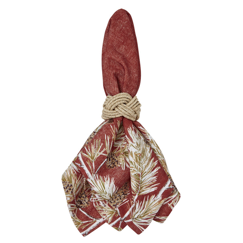 Cambridge Polyester Floral Square Napkin