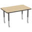 Table d'activité rectangulaire à hauteur réglable en forme de T-99069344-42177786-99018375