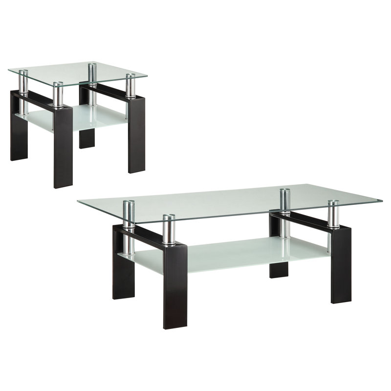Ensemble de tables basses et de tables de bout Sherburn, 2 pièces: table basse, table de bout