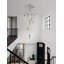 This Exquisite Chandelier Is In A Gold Finish. The Frame Is Made Out Of Metal, And It Comes With Hanging Clear Iceberg Bubble Crystals. You Can Create A Timeless Feel While Using Modern Forms.-171367880