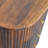 Curved Fluted Bedside Chest