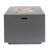 33-inch outdoor iron square propane fire pit with built-in tank - 50,000 BTU-878901712