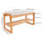 3-Pair Shoe Storage Bench