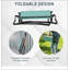 Tabouret de jardin pliable rembourré Outsunny