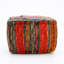 Pouf carré, repose-pieds carré de 20 po x 20 po x 14 po Boho, pouf carré, repose-pieds et sièges d'appoint
