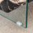 31.4 Inch Modern Two-Tier Square Coffee Table - An Elegant Combination of Clear Glass and Marble Pattern Sticker.It can be used as a coffee table,a side table or a display stand-1926981804