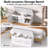 10 Pairs Shoe Storage Bench With lift top